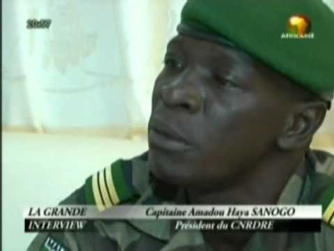 Grande interview du Capitaine Amadou Sanogo sur Africable