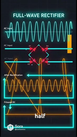 Full wave rectifier explained in simple words