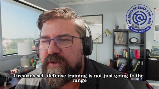 CCW Safe on Instagram: "In Lesson 2, Shawn Vincent discusses how comprehensive self-defense involves understanding intentions, de-escalation, physical readiness, and consistent training—not just shooting skills—to build real confidence. Explore Lesson 2 of the Armed Defender's Dilemma under the Resources menu. Link in bio! #CCWSafe #SelfDefenseCoverage #ArmedDefendersDilemma #36Lessons"