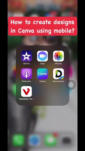 Create Simple Designs in Canva Using Mobile Phone
