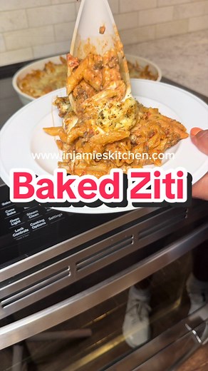 Baked Ziti with Secret Alfredo Boost