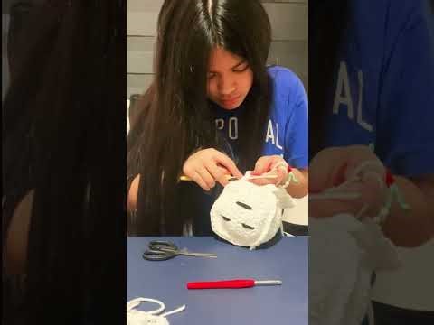 Crocheting a Ghast Plushie from Minecraft 🧶🔥 | Must-Watch DIY!