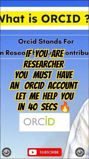 how to create an ORCID account #researchtools #researchtips