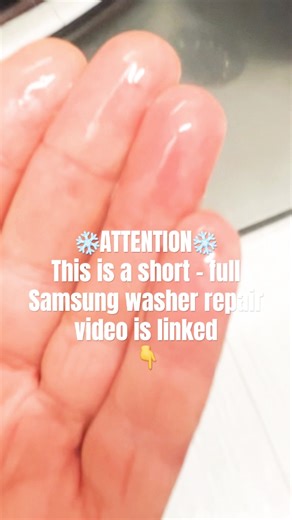 Samsung washer NOWF431ABP - OE error code + water on the floor. Lesson 3 course fragment.