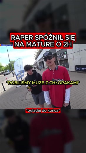 RAPER SPÓŹNIŁ SIĘ NA MATURE Z ANG O 2H *ROBIŁ MUZE* #raper #muzyka #matura #franio #azdus