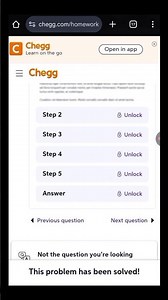 How To Unlock Chegg Answers (2025). #shorts #shortvideo