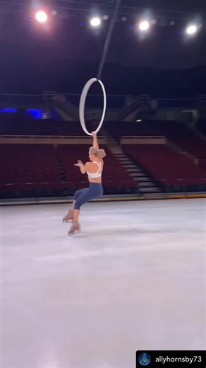 14K views · 4.4K reactions | ⛸️ @allyhornsby73 #aerialhooptricks | Aerial Hoop Tricks | Facebook