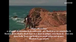 Las escenas finales de Corazón Salvaje se filman en diferentes locaciones por lo que llevo 3 días realizarlas. Ubicándonos en las escenas que vimos así se filmo Mónica y Juan corren por la playa buscándose. (Locación Punta Mita) Para Mónica esa escena (con solo un camisón) le resulto menos abrazadora bajo el sol, llegando a la palapa, la que está destruida por el terremoto que ocurrió en San Pedro, (locación Restaurant Le Kliff) Pero para Eduardo esa escena significo una prueba de resistencia ya