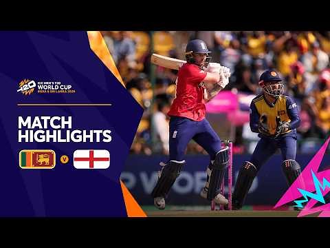 Sri Lanka v England | Match Highlights | Men's T20 World Cup 2026