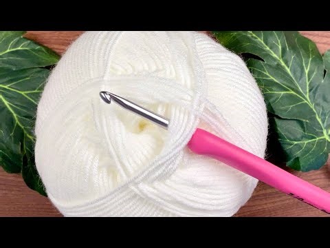 Wow, LOOK at This BEAUTY! NEW Crochet Pattern: Perfect and Easy Crochet Stitch with Only 2 ROWS