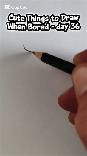 Cute Things to Draw When Bored - day 36 #cute #easy #sketch #art #drawing #things #shorts #tutorial