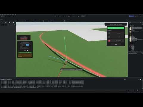 Roblox Plugin: Curved Road Generator - Version 2.0 Demonstration