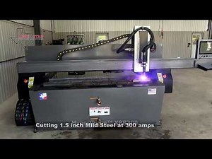 Ranger CNC Plasma Table & Hypertherm XPR300 Cutting 1.5 inch Steel