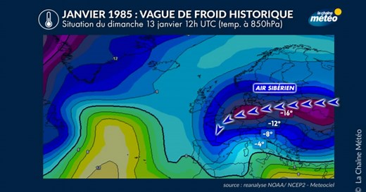 La grande vague de froid de janvier 1985 : un épisode historique, jusqu'à -40°C ! - Actualités La Chaîne Météo