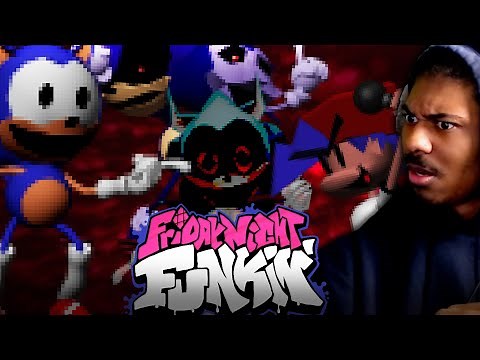 THESE NEW FNF ANIMATIONS ARE CRISPY!!! | Friday Night Funk ( Sonic.exe Rewrite