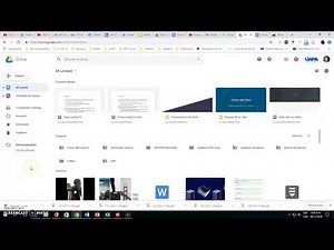 Pasos para acceder al google drive y subir documentos