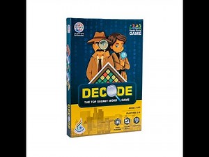 Ratna's Decode Board Game (The Top Secret Word Game)