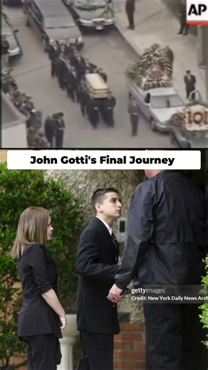 Thousands Paid Their Final Respects to John Gotti #gotti #funeral #legend