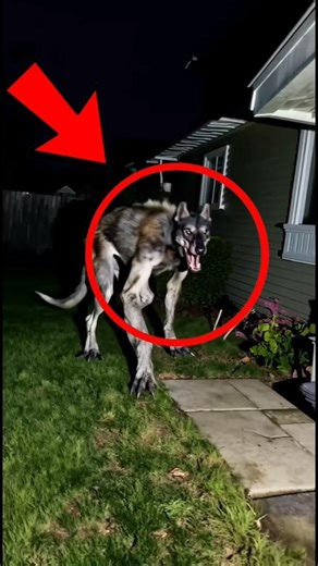 Don’t Open Your Door If You See This… It’s NOT a Wolf 😳