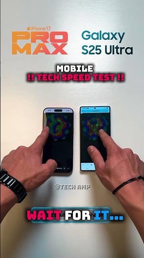 📱 IPHONE 17 PRO MAX VS GALAXY S25 ULTRA - MOBILE TECH SPEED TEST 🚀 YT TECH AMP ⚡