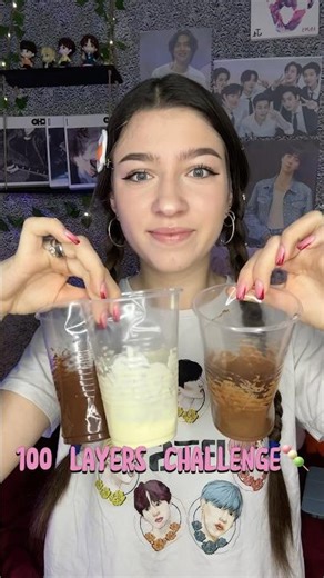 100 layers challenge🍡 #challenge #100layerchallenge #foryou