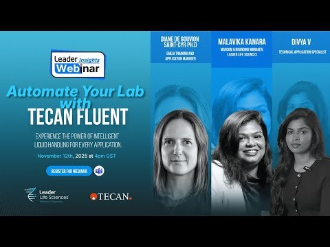 Leader Insight | Session 2| Automate your Lab with Tecan Fluent