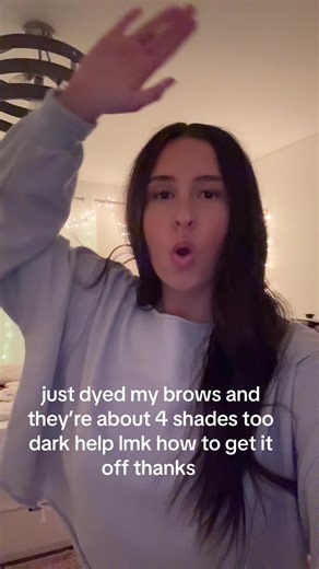 How to Fix Overdyed Eyebrows Quickly