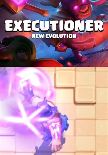 Nova Evolução do Executor em Clash Royale