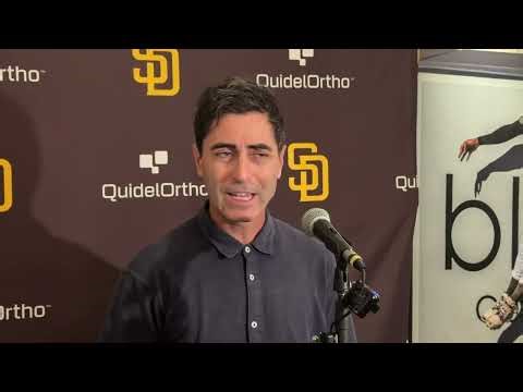 AJ Preller shares the latest update on his future with the Padres