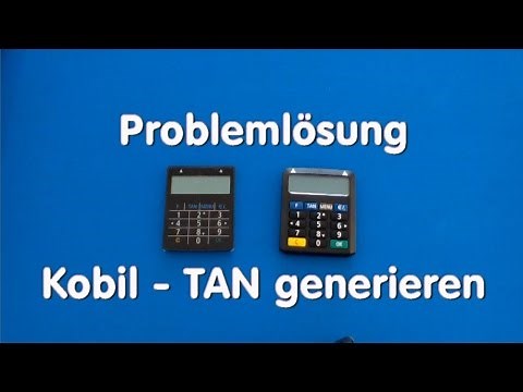 Problemlösung - Kobil Tan generieren
