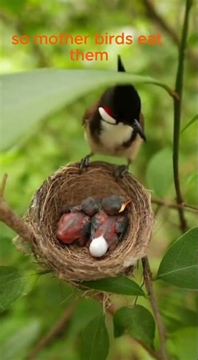 Why Do Bird Moms Eat Poop?! The Touching Truth!🐦