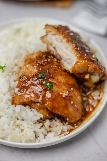 Honey Garlic Chicken Thighs