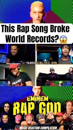 Eminem “RAP GOD” Best Reactions on the internet🔥