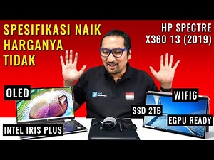 Laptop Tipis-Kencang Terbaik HP: Review HP Spectre x360 13 2019 - Indonesia