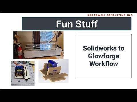 Solidworks to Glowforge Workflow ( .sldprt to .dxf to .svg )