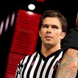 RAW General Manager Brad Maddox announces himself for Andre the Giant Memorial Battle Royal