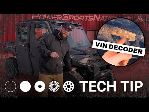 How to find your Polaris Ranger VIN Number!