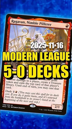 UNDEFEATED MTG Modern League Decklists (2025-11-16) #davidroyale #modern #modernmtg