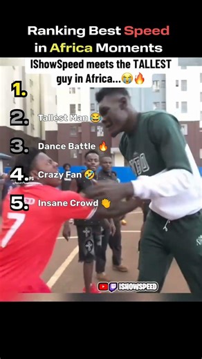 Ranking Best Speed Moments in Africa!