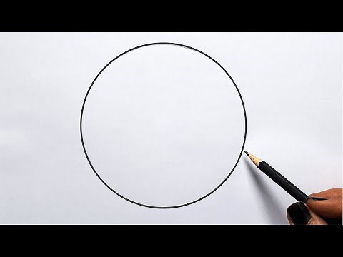 How To Draw A Perfect Circle Freehand With Pencil