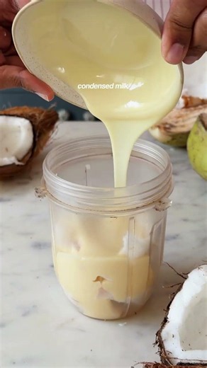 *CREAMIEST* Tender Coconut Ice Cream At Home 🥥
