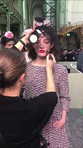 77K views · 967 reactions | Backstage buzz at Chanel: see what it was like for the models, just before they stepped out onto the couture runway this morning. | Vogue France | Facebook