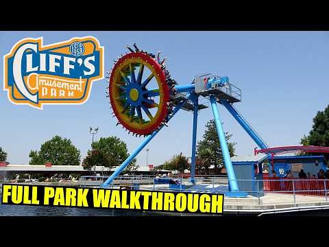 Cliff's Amusement Park (Albuquerque, NM) Full Park Walk Through with The Legend