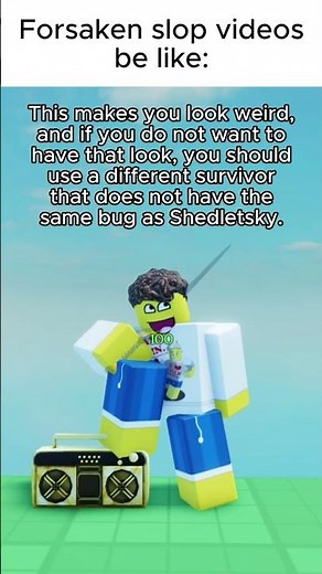 Forsaken slop shorts creators be like: #shorts #roblox #forsaken #robloxforsaken #edit