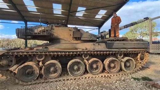 Restoring a Chieftain TANK! First Start Attempt in Years!