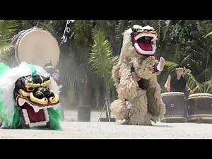 獅子舞＆和太鼓『琉球村芸能祭』 蔵祭りエイサーショー Lion dance & Japanese drums 20210503