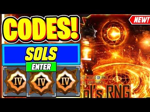 ⚠️New⚠️ ALL WORKING CODES For Sols RNG 2026 - Roblox Sols RNG Codes 2026