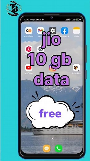 JIO 10 GB DATA free | jio free data | #shorts
