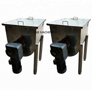 [Hot Item] Dry Powder Blender Industrial Dry Spices Blender Powder Mixing Machine Detergent Washing Powder Ribbon Mixer Machine