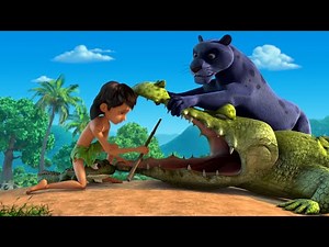 Jungle Book 2 Cartoon for kids English Story | Honey Galore Mega Episode | Mowgli adventure